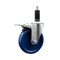 Service Caster 5'' Solid Poly Swivel 1-1/8'' Expanding Stem Caster Total Lock Brake SCC-EXTTL20S514-SPUS-118 - alternate 1